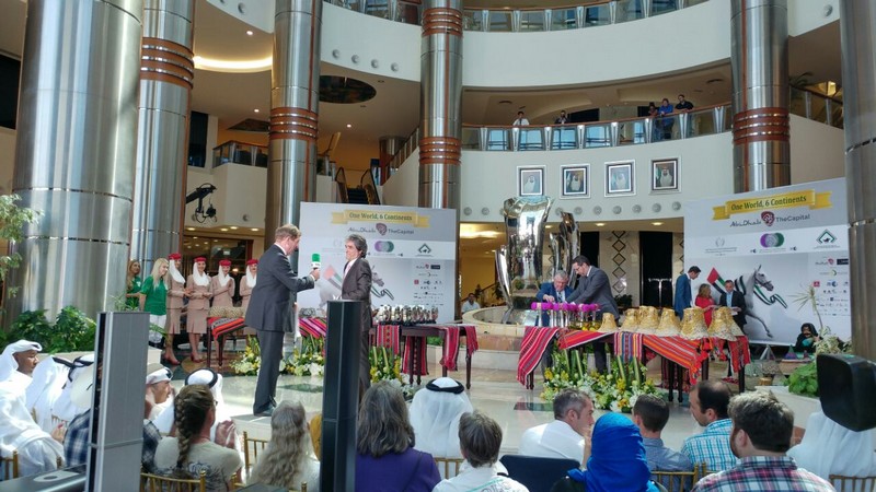 The World Richest Pure Arabian Horse Race Draw Day 1